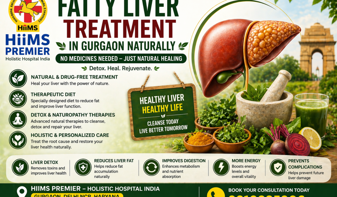 Natural fatty liver treatment in Gurgaon at HIIMS Premier